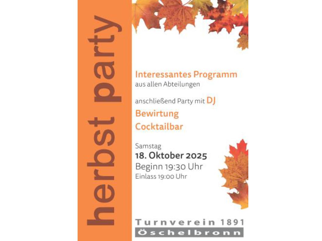 Herbstparty